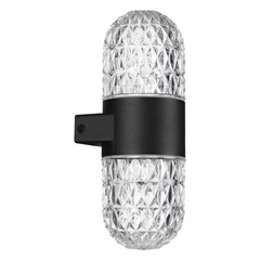 Уличный настенный светодиодный светильник 359296 STREET NT24 000 черный IP65 LED 14W 4000K 175-265V ESTIMA
