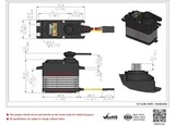 Сервопривод Hitec D980TW (26.0-44.0 кг/см, 0.28-0.17сек/60°, 79г.)