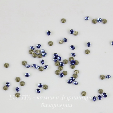 1028 Стразы Сваровски Sapphire PP 6 (1,3-1,35 мм), 20 штук