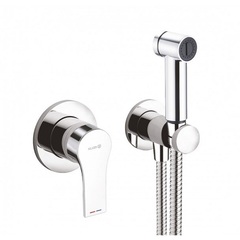 Kludi Zenta SL 489980565 Комплект гигиенического душа со смесителем, цвет: хром фото