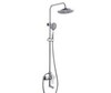 WasserKRAFT A16601 Душевая система со смесителем и изливом на ванну, цвет: хром
