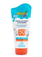 Floresan Солнцезащитная серия AFRICA KIDS Крем для защиты от солнца SPF 50, 150мл (Ф-406)