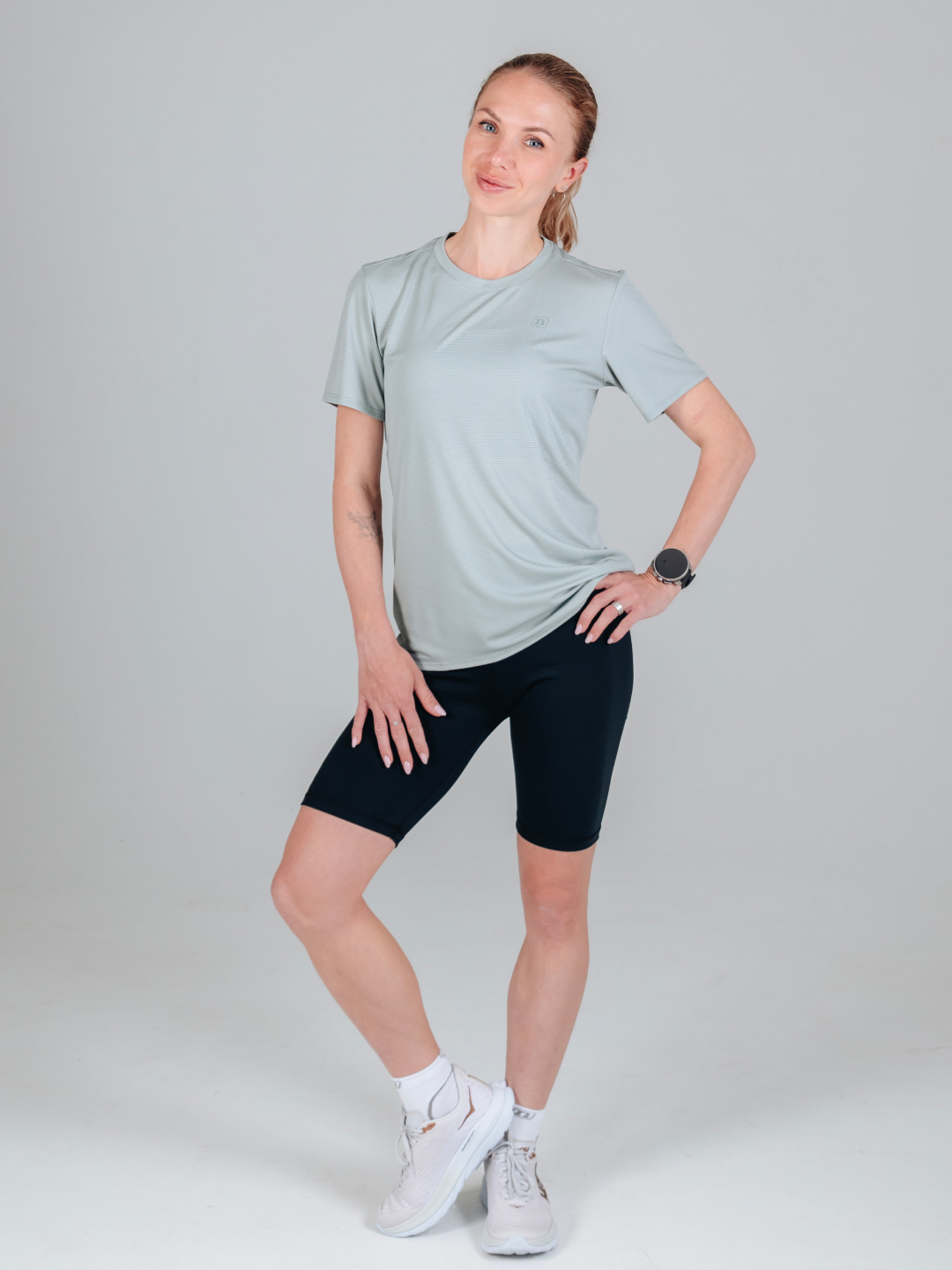 Женский комплект для спорта Noname Pace Chop Biker dusty green-black