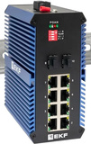 Коммутатор промышленный неуправляемый EKF TSX-U-2GX/SFP-8GTP