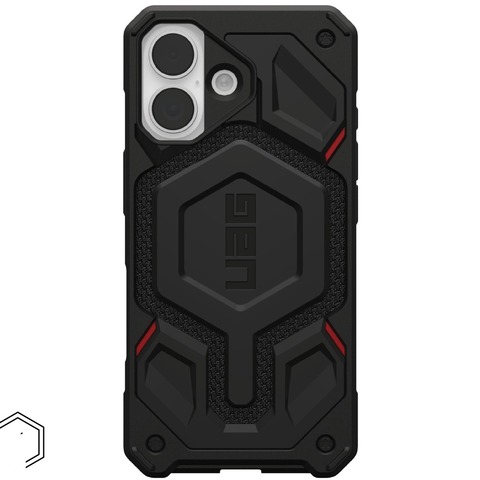 Чехол Uag Monarch Pro Case для iPhone 17, Черный | Kevlar Black