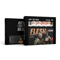 Abteilung 502 Flesh Colors Set - набор масляных красок, 6х20 мл