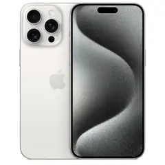 Смартфон Apple iPhone 15 Pro Max 256GB eSIM, White Titanium (Белый)