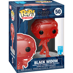 Funko POP! Marvel Infinity Saga: Black Widow Red (Art Series Exc) (50)