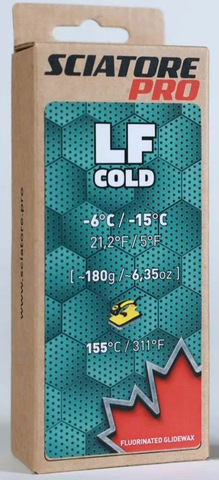 Картинка парафин Sciatore Pro LF 180гр. -6/-15_св.зеленый - 1