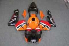 Комплект пластика для мотоцикла Honda CBR 600 RR 03-04 Repsol Оранжевый