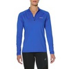 Asics LS 1/2 Zip Top Женская беговая рубашка синяя - 2