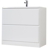 BelBagno Albano ALBANO-1000-2C-PIA-BL Тумба под раковину напольная, 100x45.5, цвет: белый