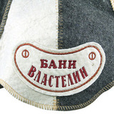 Шапка для бани Шлем викинга - 3