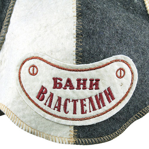 Шапка для бани Шлем викинга - 4