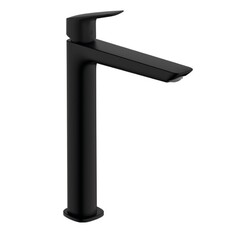 Hansgrohe Logis 71258670 Высокий смеситель для раковины (чёрный матовый) фото