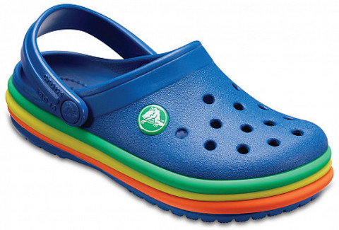 Сабо Rainbow Band Clog K (Крокбэнд)  Crocs