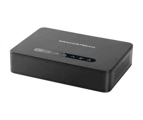 Grandstream HT814 - телефонный адаптер. 4xFXS, 1xLAN, 1xWAN, (1GbE)Gigabit Ethernet
