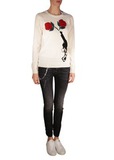 Джинсы с декоративной цепью DSQUARED2
