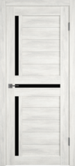 Дверь Atum 16 / Nord Vellum / Black Gloss / Владимирские двери