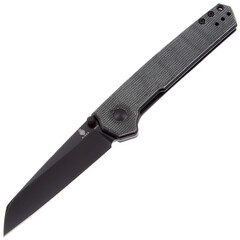 Фото Складной нож Kizer Domin Wharn Black, сталь 154CM, рукоять микарта