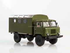 GAZ-66 K-66 KUNG army van khaki 1:43 Legendary trucks USSR #3
