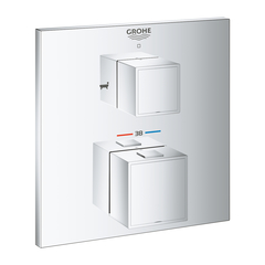 GROHE Grohtherm Cube 24155000 Термостат для душа встраиваемый на 2 потребителя фото