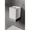 Boheme 10724-NB Стакан настенный Qubic Nickel Brush