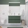 BelBagno UNO-MINI-900-2C-SO-VO База под раковину подвесная с фрезерованными ручками по всей длине фасада с двумя выкатн. ящ., Еловый Мат., 900x395x608