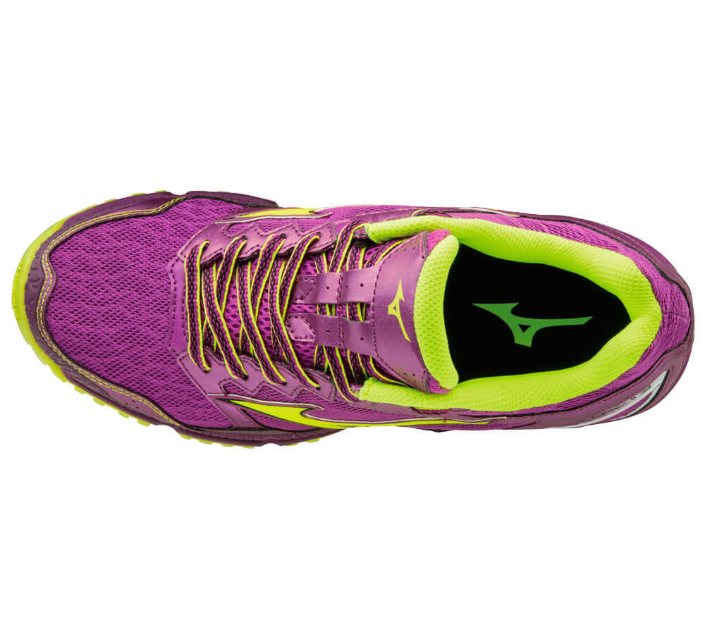 Кроссовки для бега женские Mizuno Wave Daichi 3 фиолетовые - 3