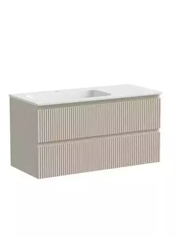 Sancos Snob R SNR100LCE Тумба подвесная, 99.5x44.5x50, цвет: бежевый