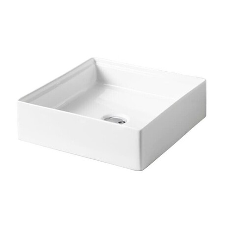ArtCeram Scalino SCL001 01 00 Раковина накладная, 38x38, цвет: белый