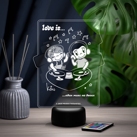 Love is - это один микс на двоих