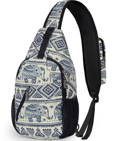 Картинка рюкзак однолямочный Nevo Rhino 8999-1-NW Lucky Elephant - 1