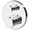 Am.Pm F71A85500 Spirit V2.1, cмеситель д/ванны/душа монтируемый в стену с термостатом, хром