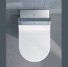 Duravit SensoWash Slim 610001000000000 Сиденье для унитаза с функцией биде, с крышкой, ширина, мм-370, длина, мм-515, высота, мм-115, подключение-скрытое, оснащение-ПДУ, управление функциями крышки и сиденья с помощью электричества, душ для