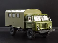 GAZ-66 K-66 KUNG army van khaki 1:43 Legendary trucks USSR #3