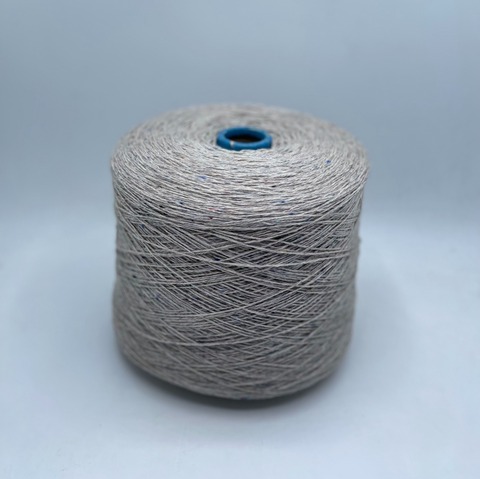 Filcom (пр.Италия), art-Alba tweed 3/15 500м/100гр. 40%Кашемир 30%Шелк 30%Меринос, цвет-Серо-бежевый,твидовый арт.25213