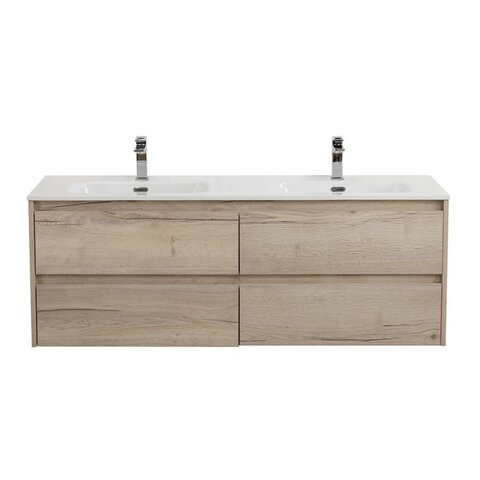 BelBagno Kraft KRAFT-1400-4C-SO-2-RGB Тумба под раковину подвесная, 140x46, цвет: Rovere Galifax Bianco