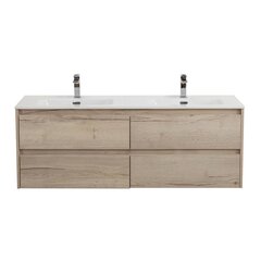 BelBagno Kraft KRAFT-1400-4C-SO-2-RGB Тумба под раковину подвесная, 140x46, цвет: Rovere Galifax Bianco фото
