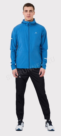 Элитный Спортивный Беговой Костюм Nordski Pro Energy 2.0 Light Sea/Black