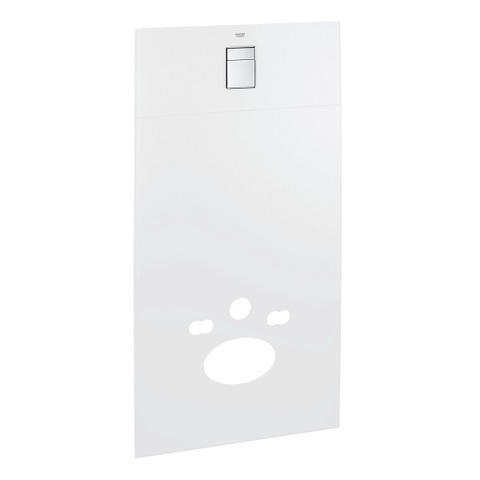 GROHE Glass Cover 39374LS0 Панель с клавишей смыва для унитаза