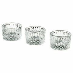 Набор подсвечников IKEA SMALLSPIREA (СМЭЛЛСПИРЕЯ), Стекло, 4 см, 3 шт