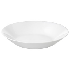Глубокая тарелка IKEA OFTAST (ОФТАСТ), Белый, 20 см