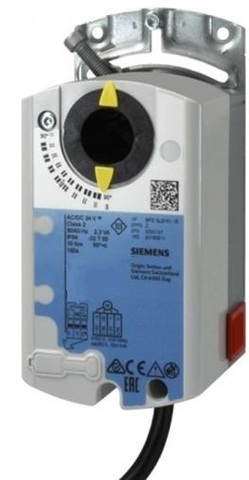 Ускоренный привод воздушной заслонки Siemens GDD161.1E, 5 Нм