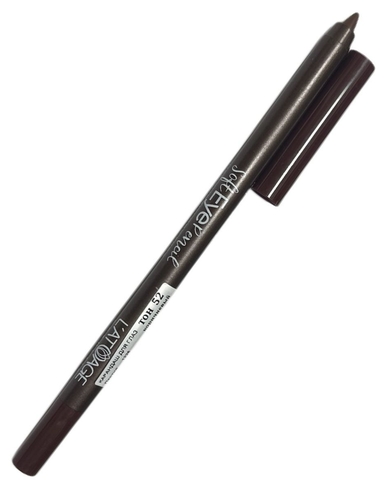 L'atuage Карандаш для глаз гелевый тон 52 коричневый SOFT EYE PENCIL — фото 3