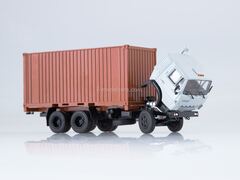 KAMAZ-53212 with a 20-foot container 1:43 PAO KAMAZ
