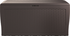 Сундук Самоа (SAMOA RATTAN BOX) 270л, коричневый купить с доставкой в KeterShop