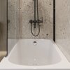 Cezares Eco ECO-O-V-21-120/140-P-CR-L Шторка на ванну, цвет: хром