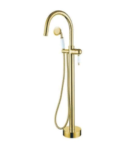 Boheme Imperiale 289 Смеситель для ванны напольный, цвет: золото