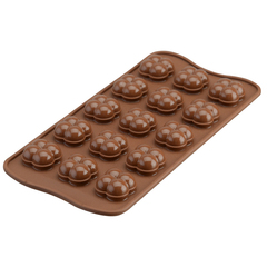 Форма силиконовая для приготовления конфет choco game, 11х24 см